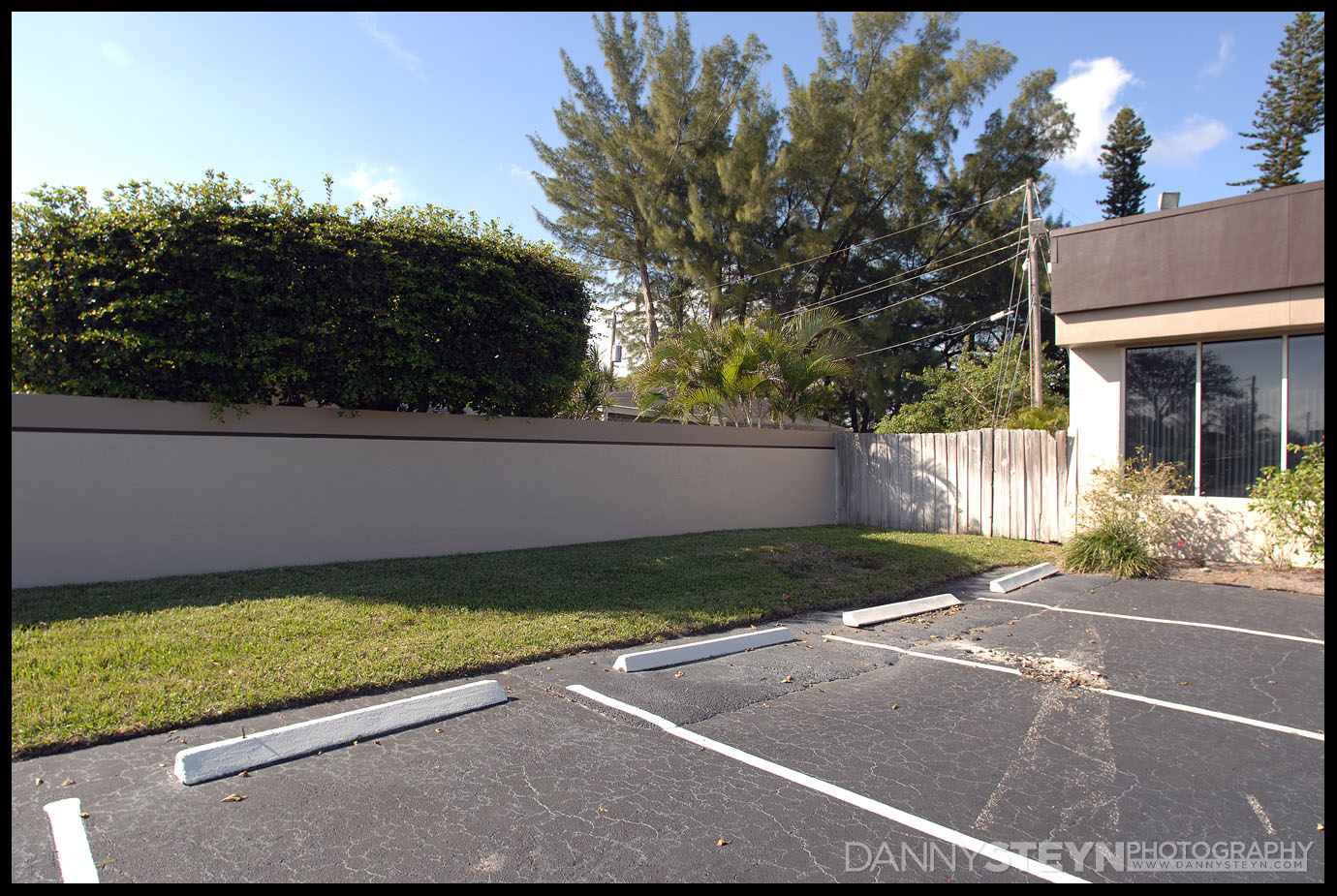 Boundary wall - new Danny Steyn Photography Studio